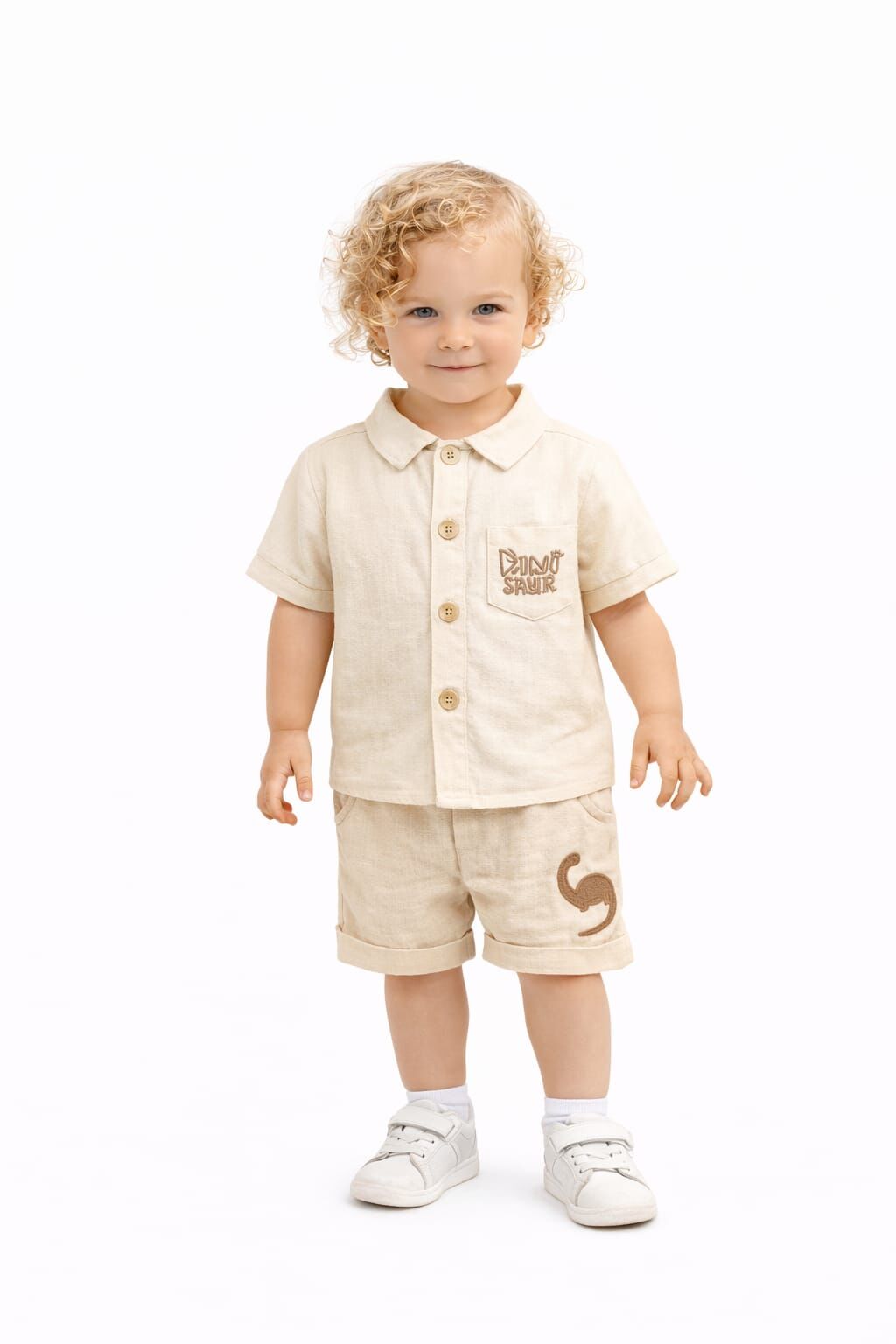 Kirel Erkek Bebek 2’li Takım 18-24 ay - Bej