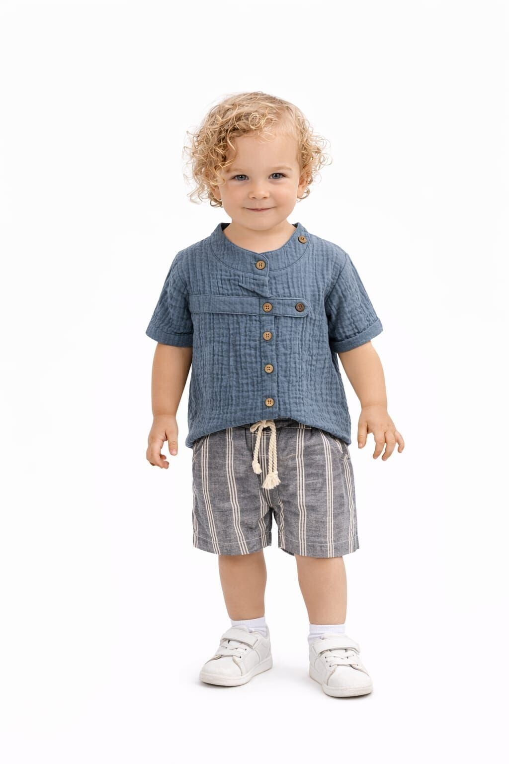 Navor Erkek Bebek 2’li Takım 24 Ay - Mavi