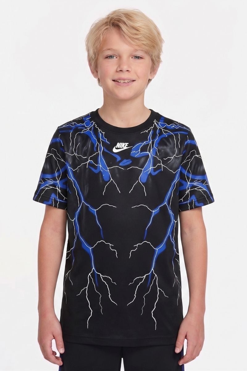 Loki Erkek Çocuk Likralı T-Shirt 16 Yaş - Siyah