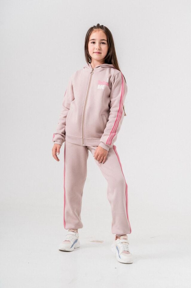 Şeritli Eşofman Takımı