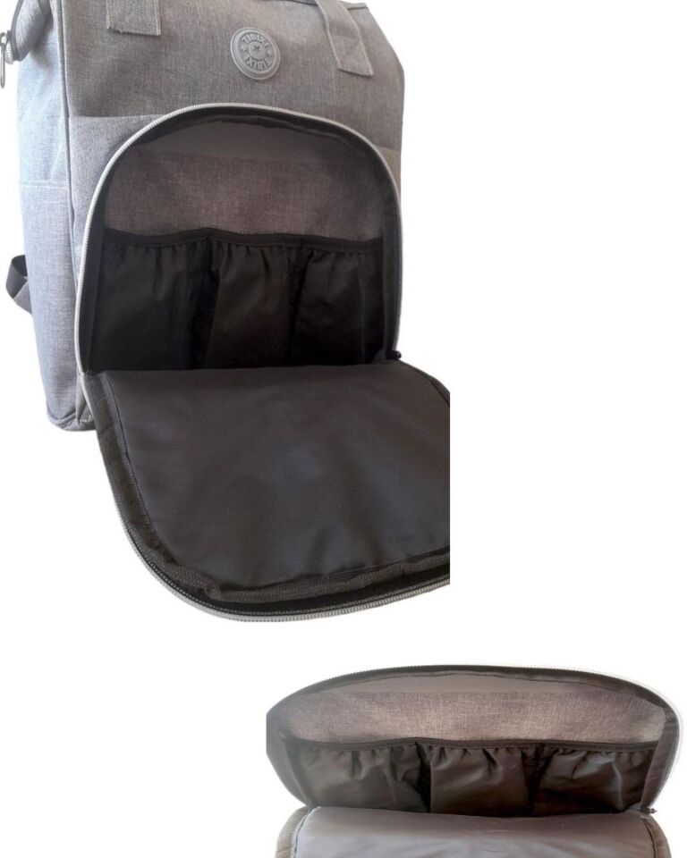 ANNE BEBEK BAKIM ÇANTASI ÇOK BÖLMELİ TERMAL CEPLİ SIRT ÇANTASI