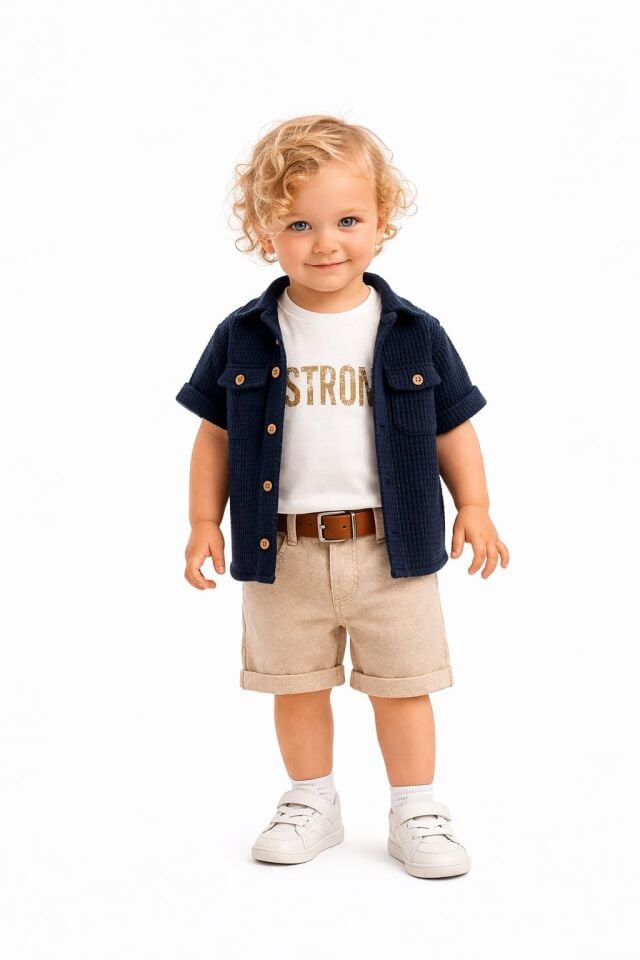 Veyro Erkek Bebek 3’lü Takım 1 yaş