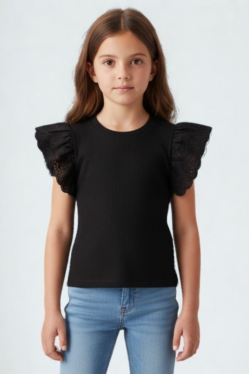 Alya Kız Çocuk ve Kız Bebek Body 4-5 yaş - Siyah