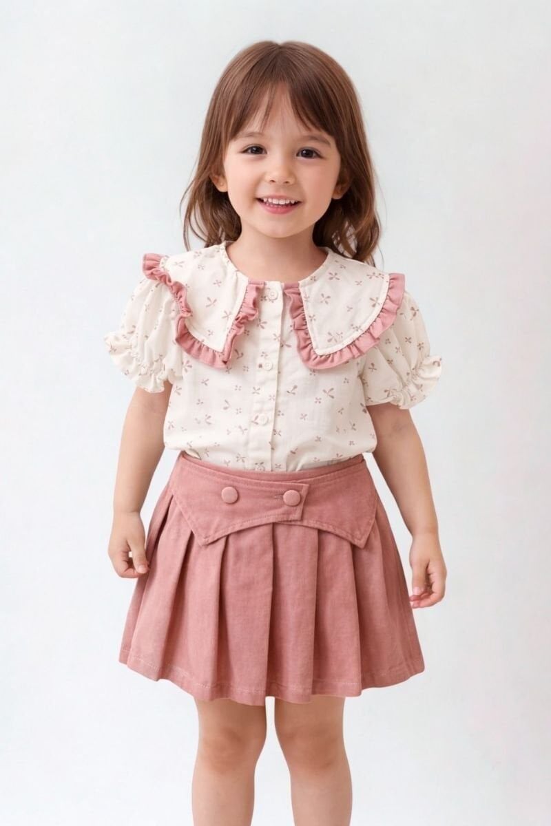 Tondela Kız Çocuk 2’li Takım 9-10 yaş - Pembe