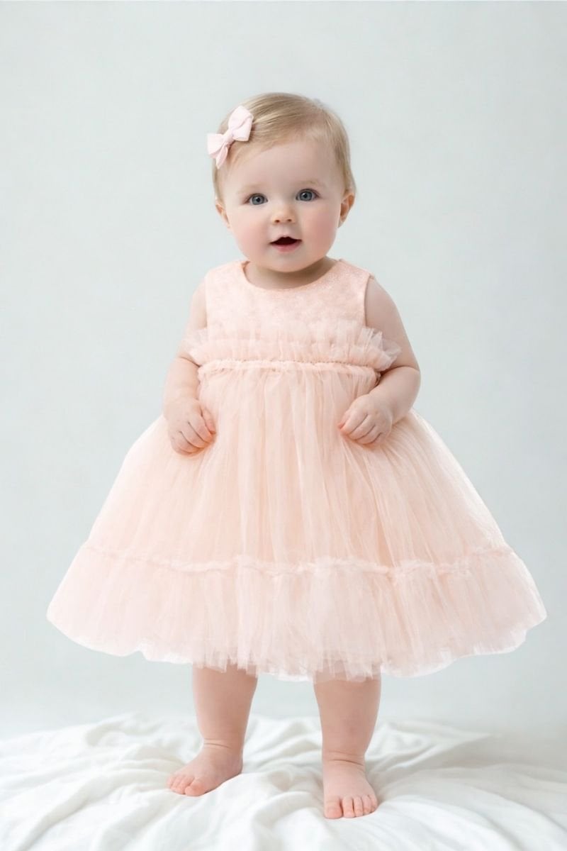 Şirin Kız Bebek Abiye 9 Ay