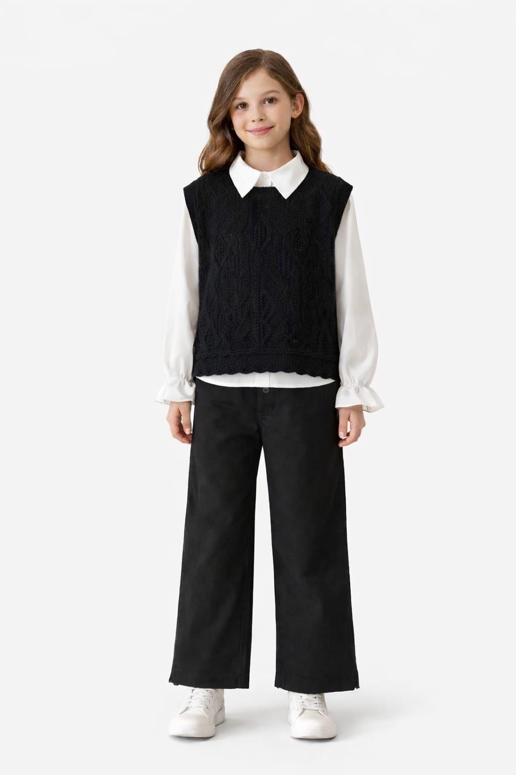 KIZ ÇOCUK  SÜVETERLİ 3' TAKIM