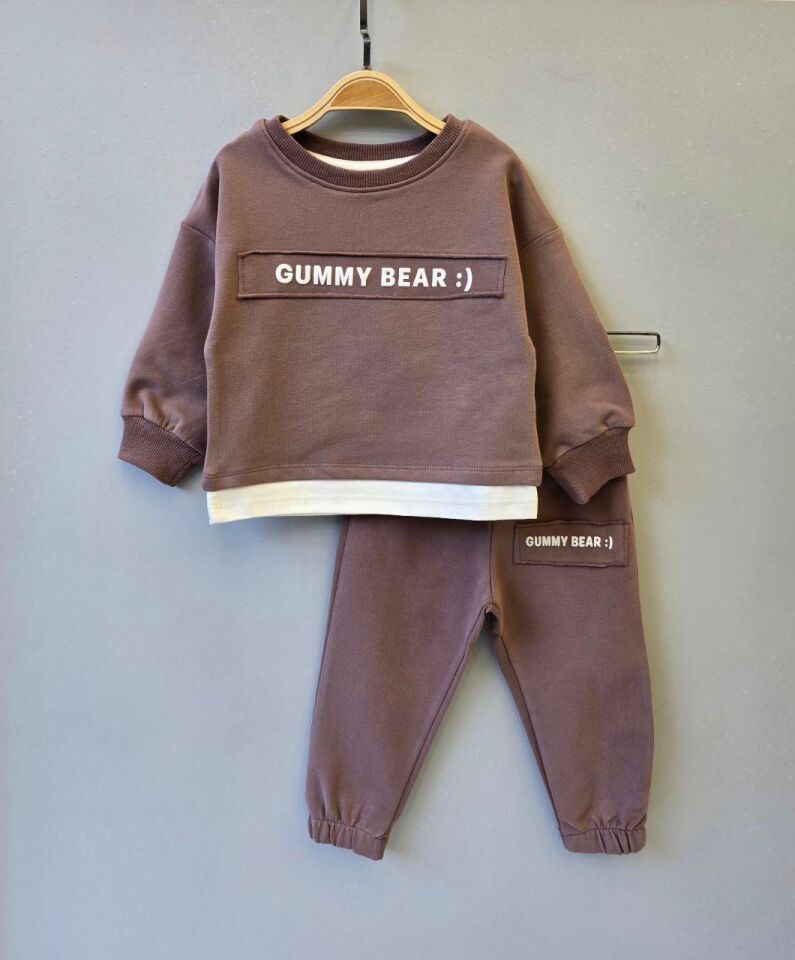 ERKEK ÇOCUK BAKILI 2'Lİ EŞOFMAN TAKIM 3-yaş - Lacivert