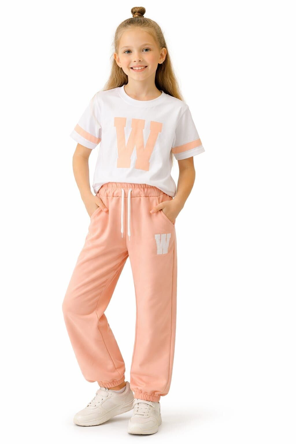 Teral Kız Çocuk 2’li Takım 5-6 yaş - Turuncu