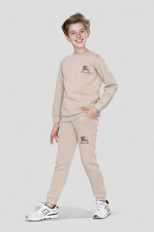 Burberry Üç İplik Şardonlu Takım