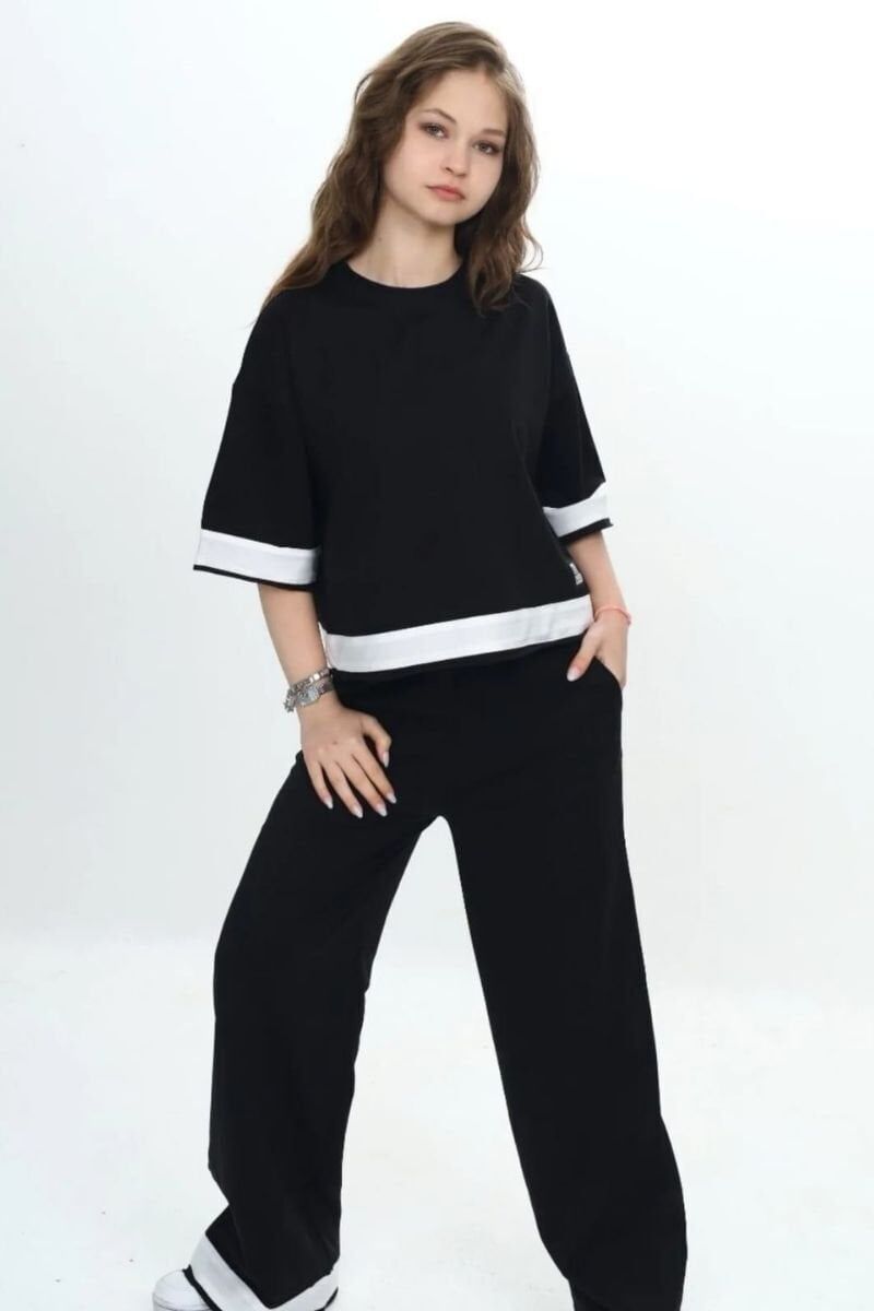 Savin Kız Çocuk 2’li Takım 14 Yaş - Siyah