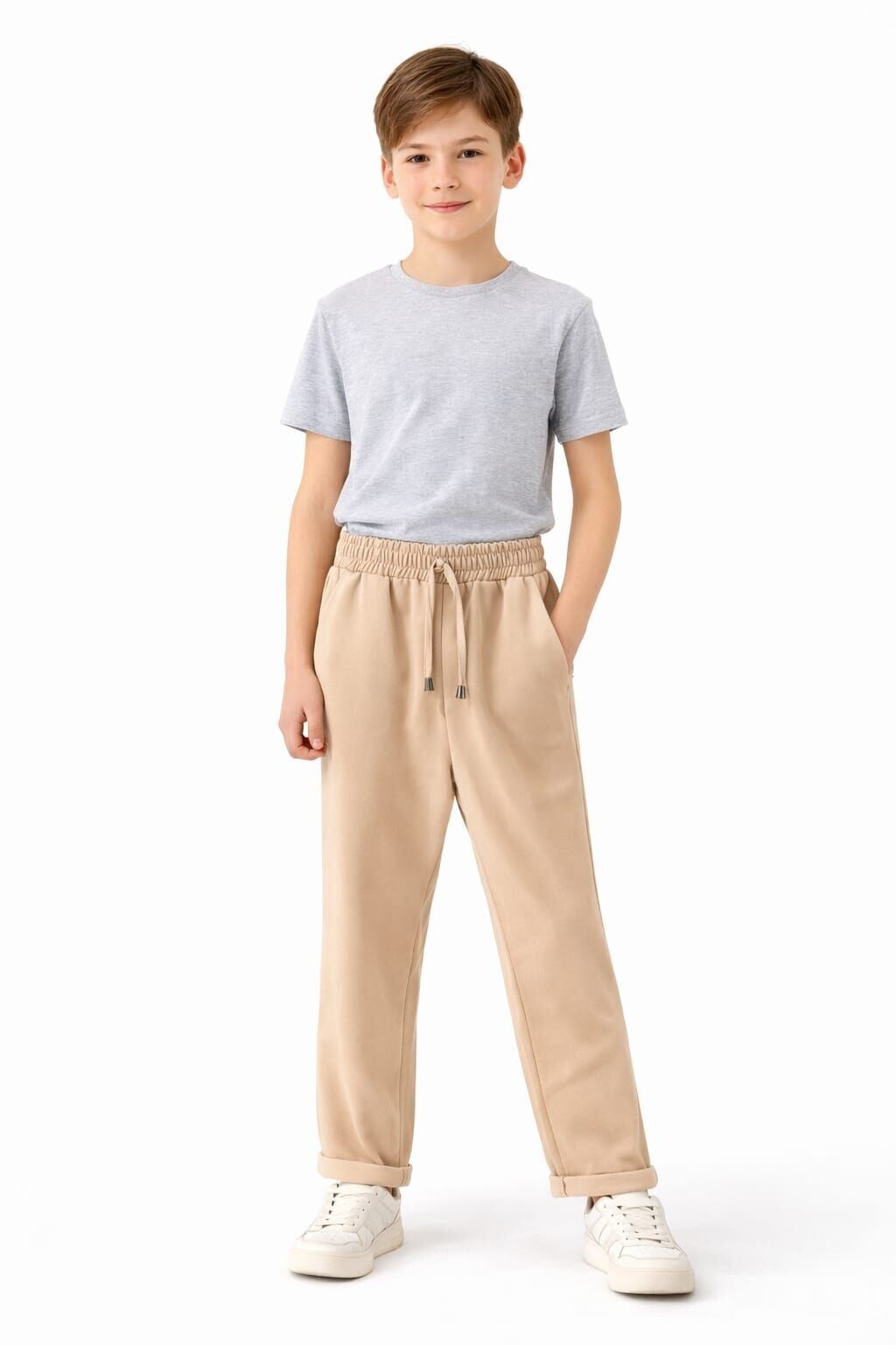 Mirox Erkek Çocuk Pantolon 14-15 yaş - Bej