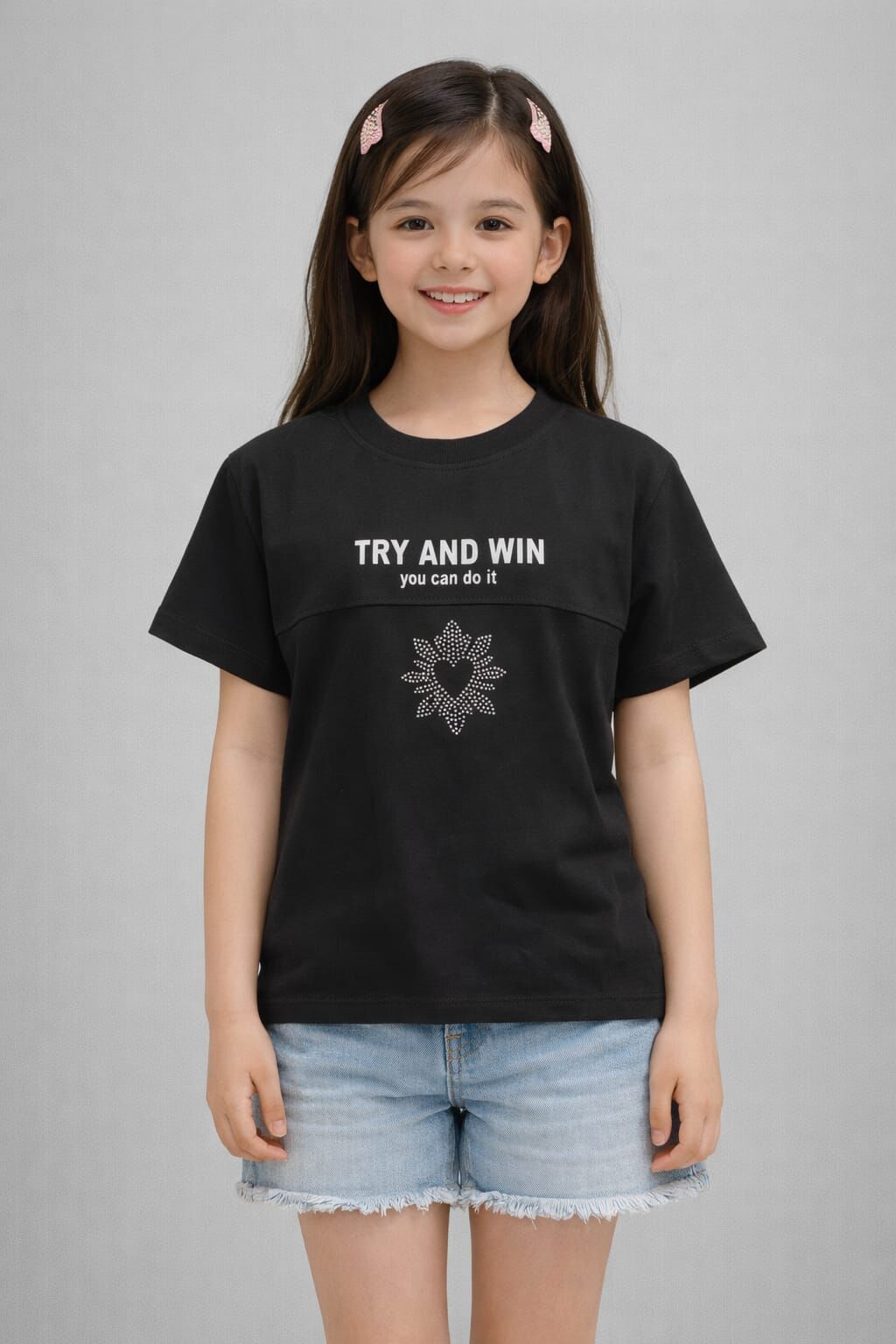 Elnis Kız Çocuk T-Shirt 9 Yaş